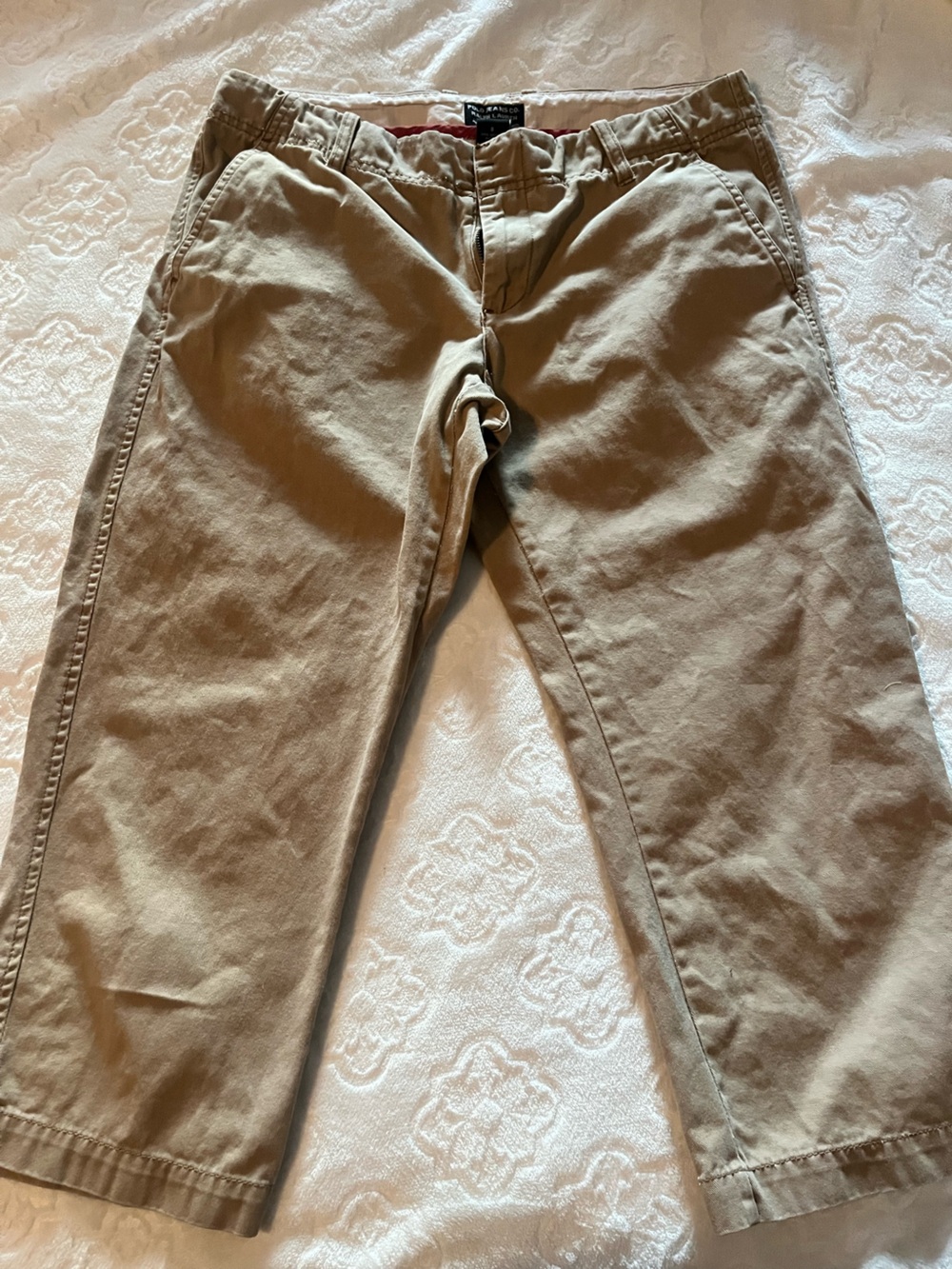 Vintage 90's Ralph Lauren Poli Tan Capri Pants